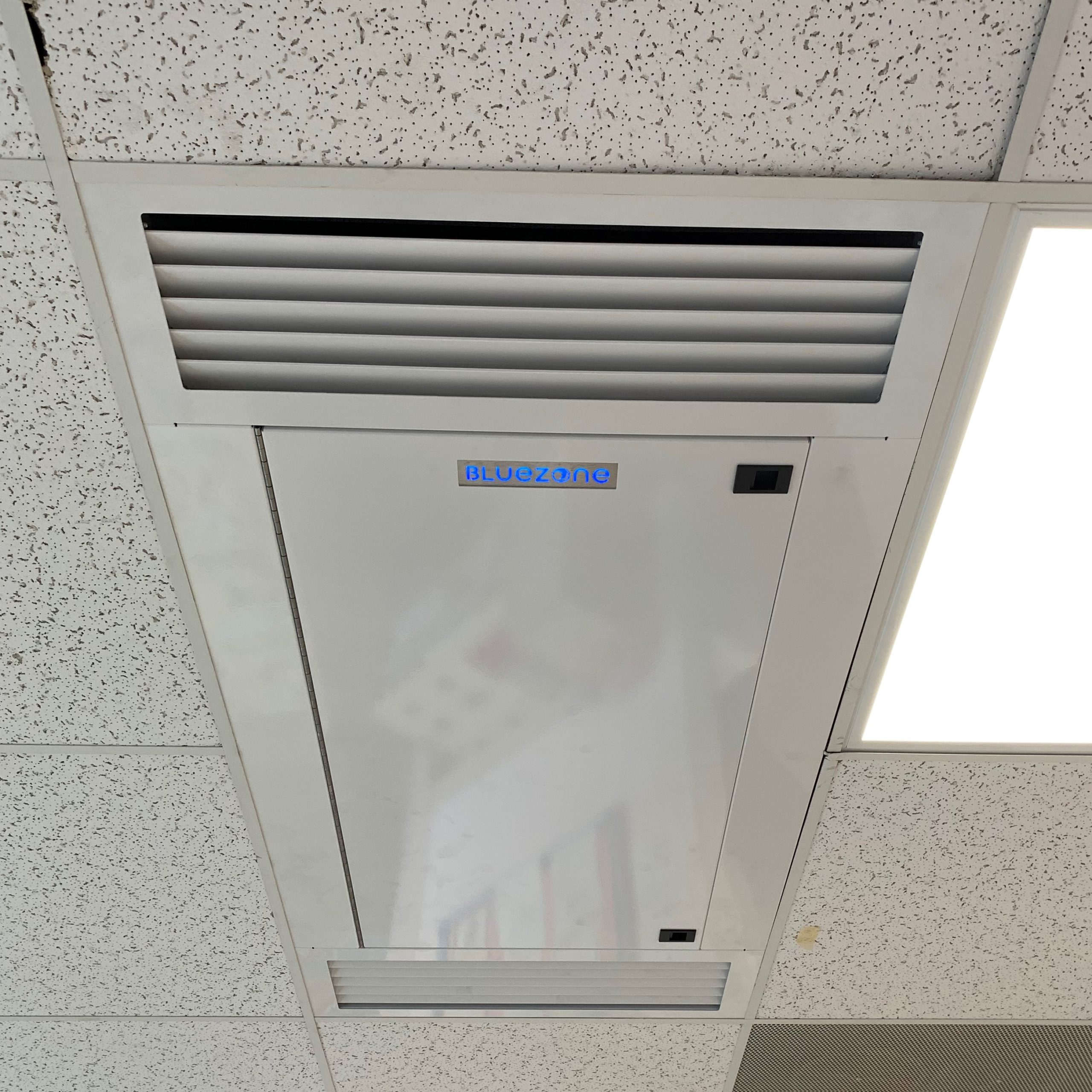 Bluezone air cleaner installed at DVCC